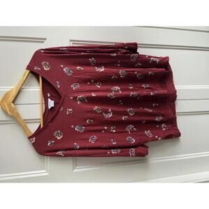 Reitmans Relaxed Fit Floral Print Women's Top XXL